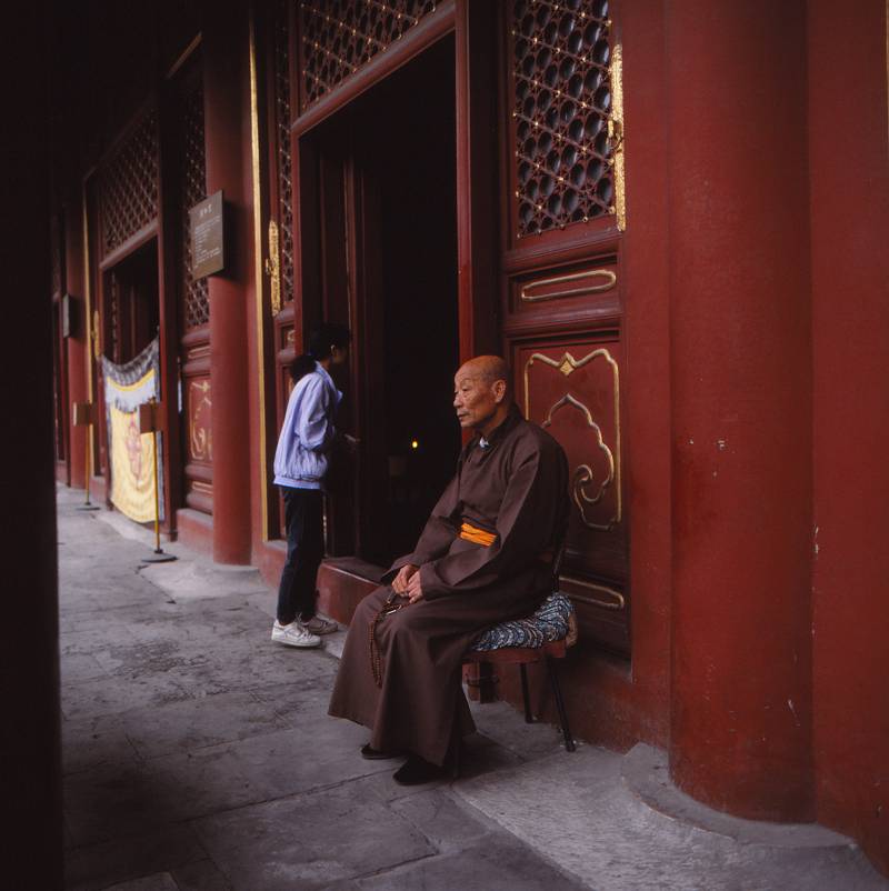 Yonghegong monk